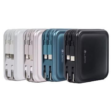 【LaPO】WT-08P 11200mAh 自帶線快充無線充行動電源(支援Apple Watch)