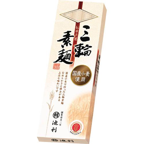 池利 国産小麦使用三輪素麺(小箱入) C4199559