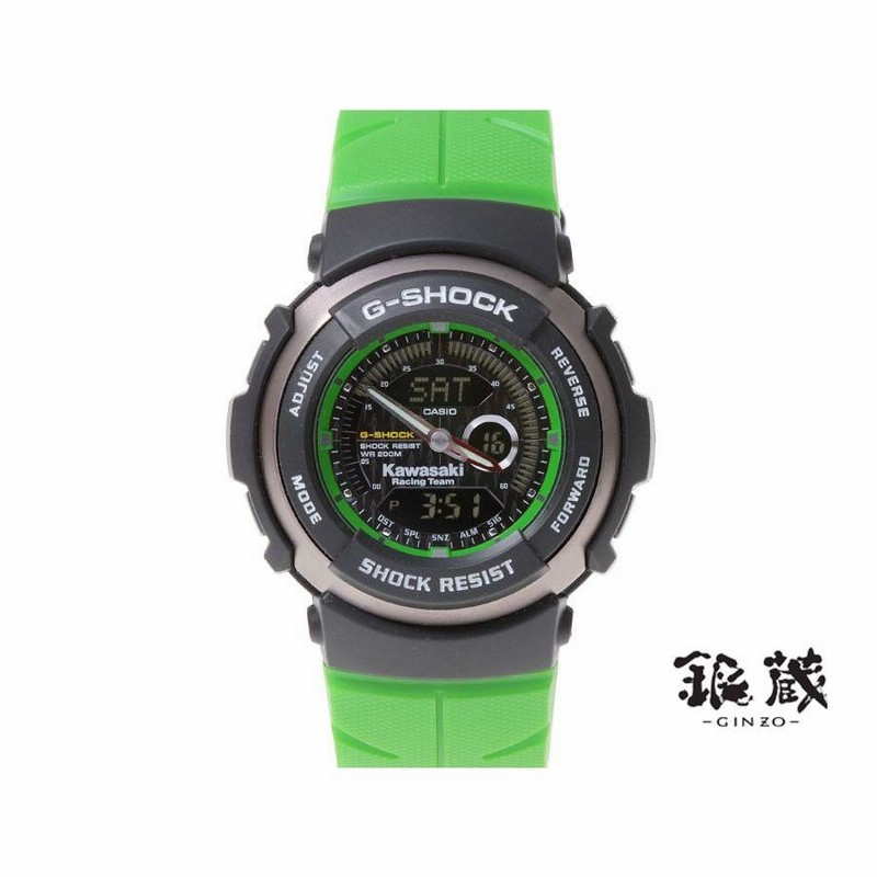G-SHOCK×Kawasaki 限定 G-300KRT-3AV ライムグリーン