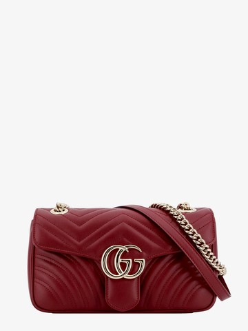 Gucci rosso ancora leather shoulder bag - GUCCI - gender_Woman