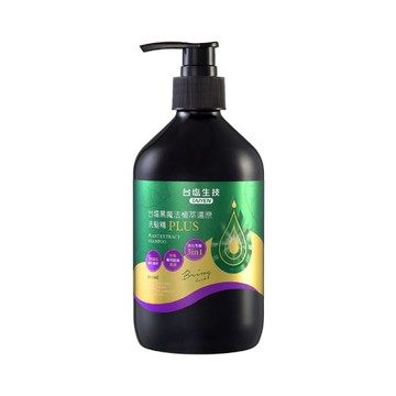 【強化原始髮色】台塩黑魔法植萃還原洗髮精PLUS(500ml/瓶)
