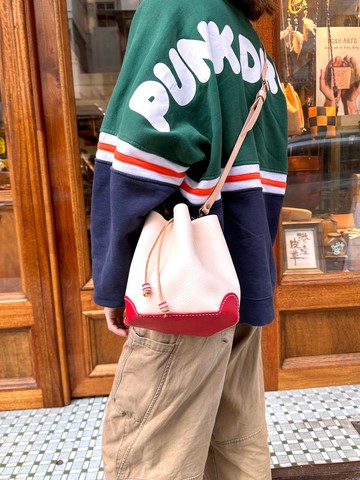 三角索繩斜揹袋 好好縫 皮革DIY材料包 手提小包 收納包 實用簡約