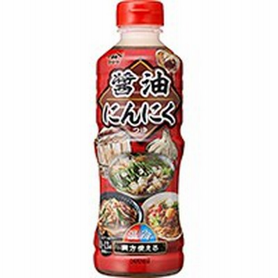 【ヤマサ醤油】 醤油にんにくつゆ 500ML 常温