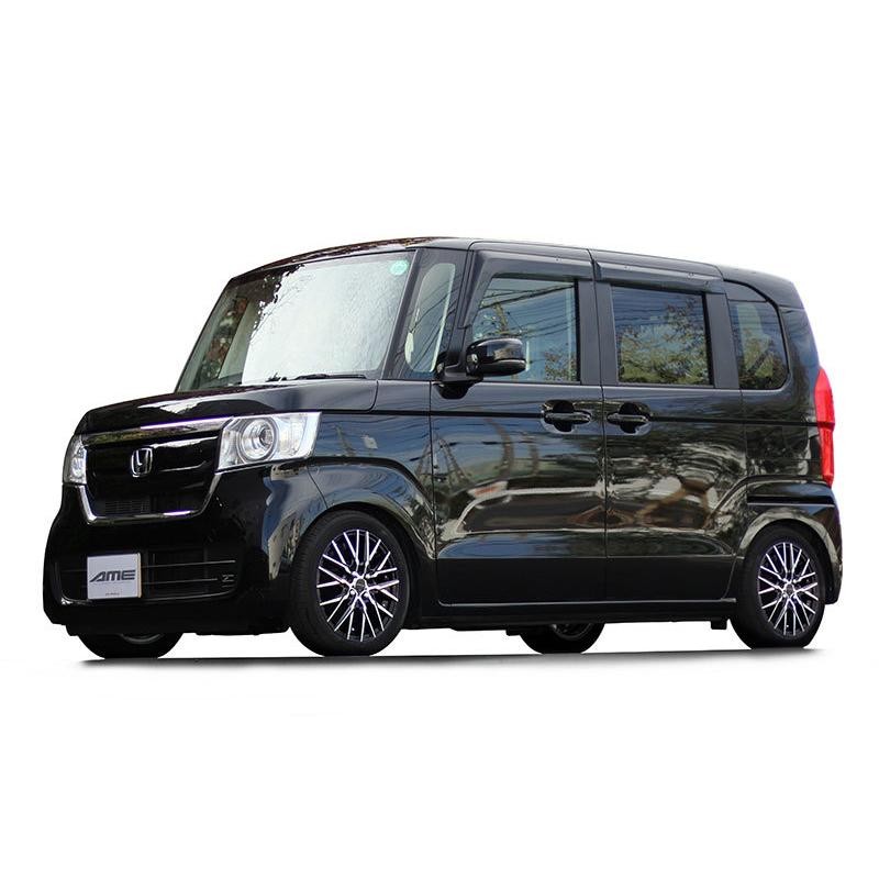 STEINER シュタイナー CVX 18インチ 8.0J 38/48 5-114.3 ホイール1本 AME 共豊 スポーク SUV ミニバン ブラック  ポリッシュ アルミホイール | LINEショッピング