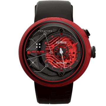 THE ELECTRICIANZ The Red ARERT 電路發光機械錶-ZZ-D1C 03-CRD