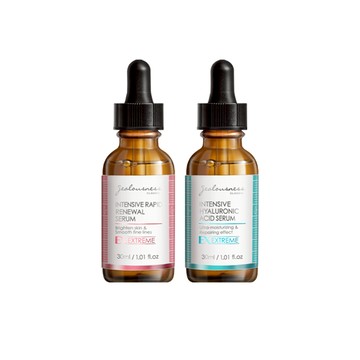 液態三重酸煥膚精華30ml+超水感玻尿酸保濕精華30ml