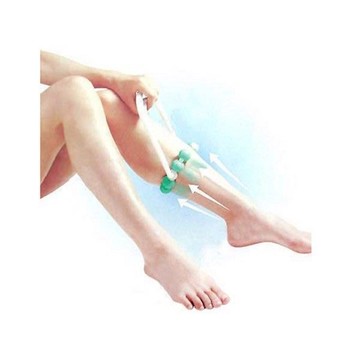【賠售50元/組】腿部防疲勞360度全方位滾珠按摩/手臂也適用喔(外包裝若髒污 將會拆除)