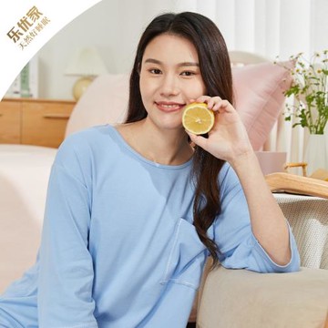 樂優家全棉女士半袖春夏睡裙
