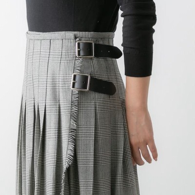 オニール・オブ・ダブリン WRAP SKIRT ウール タック ラップ オニール・オブ・ダブリン WRAP SKIRT ウール タック ラップ