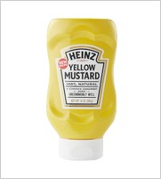 Heinz yellow mustard 396g