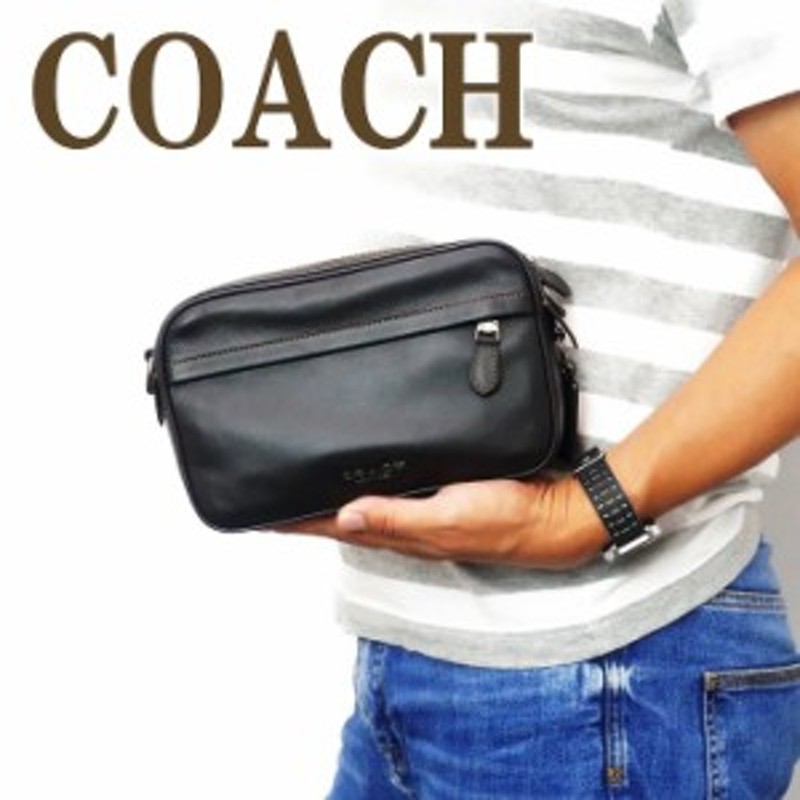 コーチ COACH バッグ メンズ ショルダー セカンド クラッチバッグ