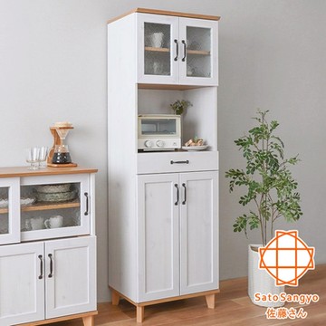 Sato REBISTO小倉單抽四門餐盤電器櫃‧幅58cm(高棚) W58*D40.5*H180 cm