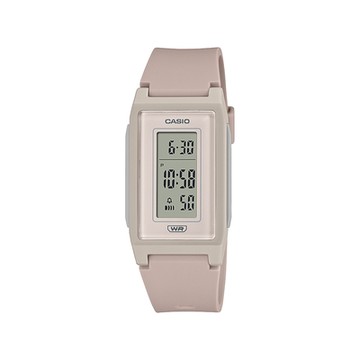 CASIO卡西歐 數位/指針 纖薄輕盈 環保時尚 純色風格 甜美粉 LF-10WH-4_24.1mm / 考試錶