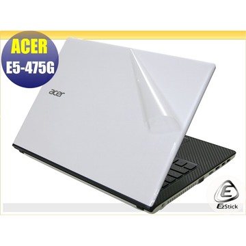 【Ezstick】ACER Aspire E5-475 E5-475G 筆電機身貼｜霧面質感款｜上蓋+鍵盤週圍貼｜