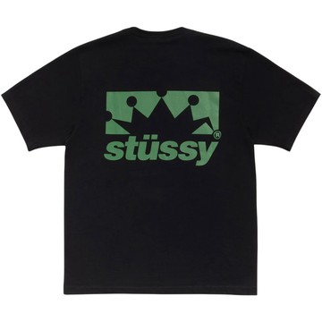 STUSSY 1905186 BOX CROWN TEE 短T (黑色)