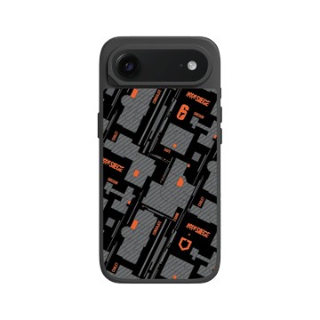 iPhone Air SolidX 黑 - 6:Siege - Map - Orange