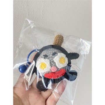 鉤針編織手工勾線玩偶周深同款平底鍋掛件鑰匙扣周嫑嫑開始推理吧