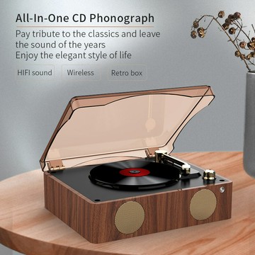 CD機 音響CD機 家用CD播放機 熱銷便捷式CD機音響播放器高音質生日禮物專輯光碟唱片機