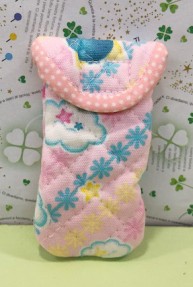 【震撼精品百貨】Little Twin Stars KiKi&LaLa 雙子星小天使~Sanrio 印章袋-粉#38401