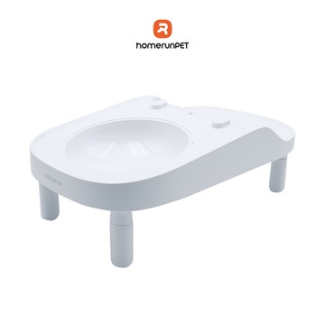 【Homerunpet】霍曼餵食器增高餐架 單碗