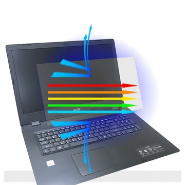 【Ezstick】ACER A317-52 防藍光螢幕貼｜鏡面/霧面可選｜筆電螢幕保護貼