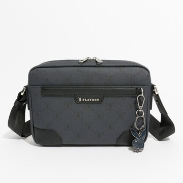 PLAYBOY - 斜背包  Mbition系列 - 深藍色