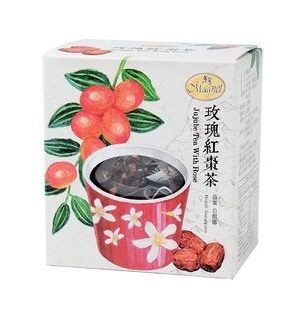曼寧  玫瑰紅棗茶3公克x15入/盒