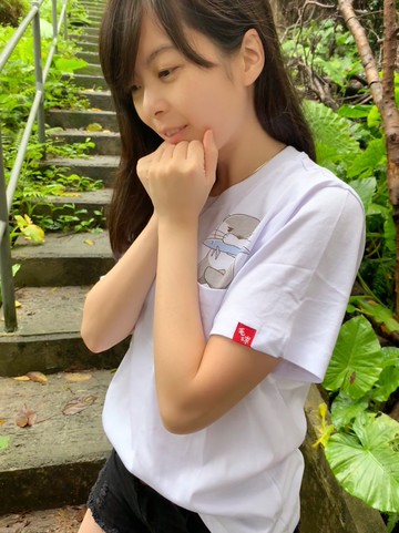 自信 水獺 情侶 Pocket T恤