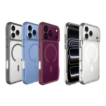 mobimate iPhone 18/17 Pro/Pro Max PURE EDGE 磁吸防摔手機保護殼 (支援MagSafe手機殼)