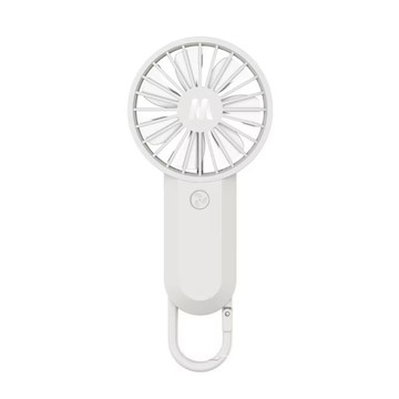超輕登山扣USB手持電風扇 綠色