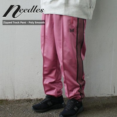 新品 ニードルズ NEEDLES Zipped Track Pant Poly Smooth