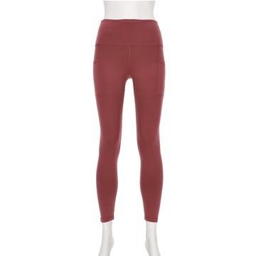 New Balance 女款 玫紅色 高腰 口袋 緊身褲 瑜珈褲 運動 長褲 WP51268WAD