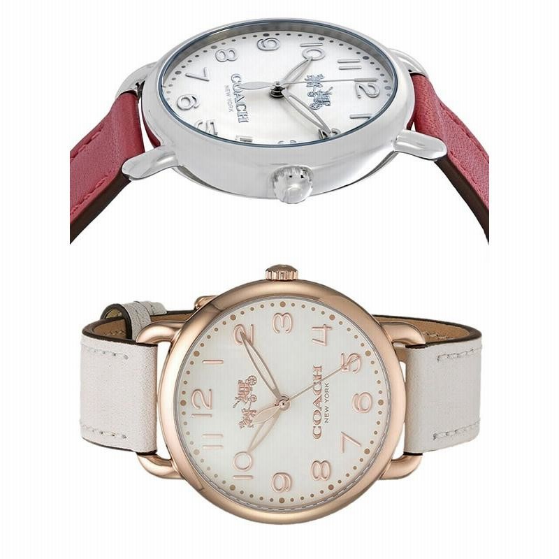 coachコーチ レディース腕時計 DELANCY デランシー レザーベルト馬車 COACH コーチ 腕時計 時計 プレゼント ギフト レディース