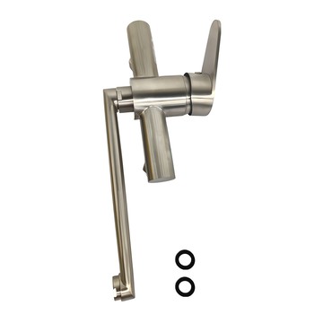 LEADER 麗達 304不鏽鋼 廚房壁式冷熱水龍頭 附六分墊片 LBE ST822-23  出水管23cm 口徑13mm  1個