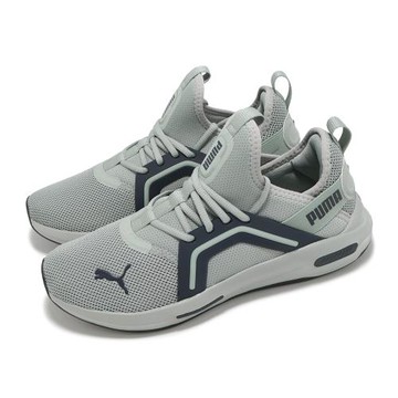 Puma 慢跑鞋 Softride Enzo 5 男鞋 灰 藍 緩衝 支撐 運動鞋 31109812