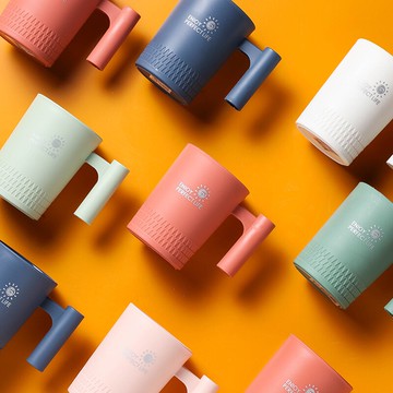 漱口杯牙杯刷牙洗漱杯牙具牙刷杯子套裝口杯牙缸網紅款兒童ins風