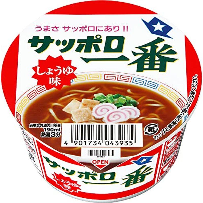 サンヨー食品 サッポロ一番 しょうゆ味 ミニどんぶり 42g