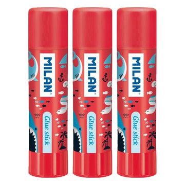 MILAN 兒童專用變色口紅膠 鯊客嘟嘟  21g  3支