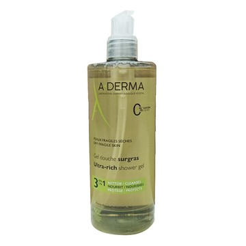 A-DERMA 艾芙美 燕麥泡沫潔膚凝膠滋潤型  500ml  1瓶
