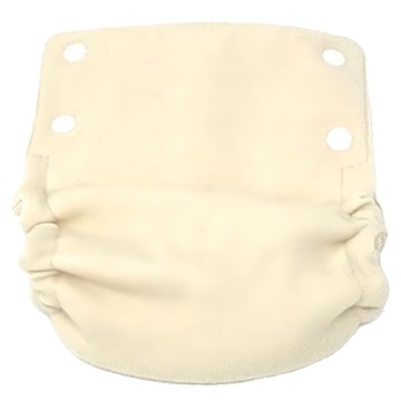 Babee Greens 100%美麗諾羊毛尿布兜 拉拉褲款 美國產 通過Oeko-Tex 100認證  原色  1件