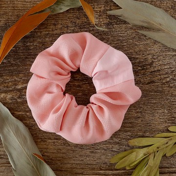 招來幸福的髮飾 和服髮圈 粉色