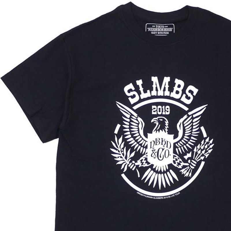 ネイバーフッド ×フラグメントデザイン fragment design SLUMBERSプリントTシャツ メンズ M