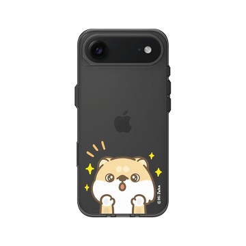 iPhone Air Clear (相機按鈕) 酷墨灰 - 嗨小強 Hi John - 柴柴