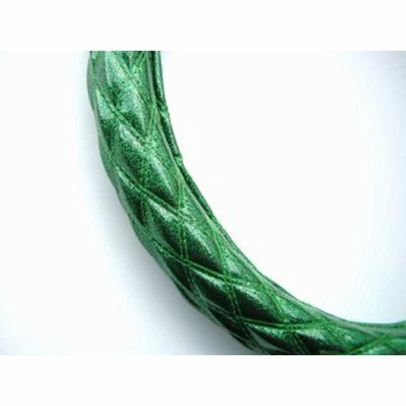 ☆ダブルステッチ ハンドルカバー 乗用車Ｍ 38～39ｃｍラメ入りで 