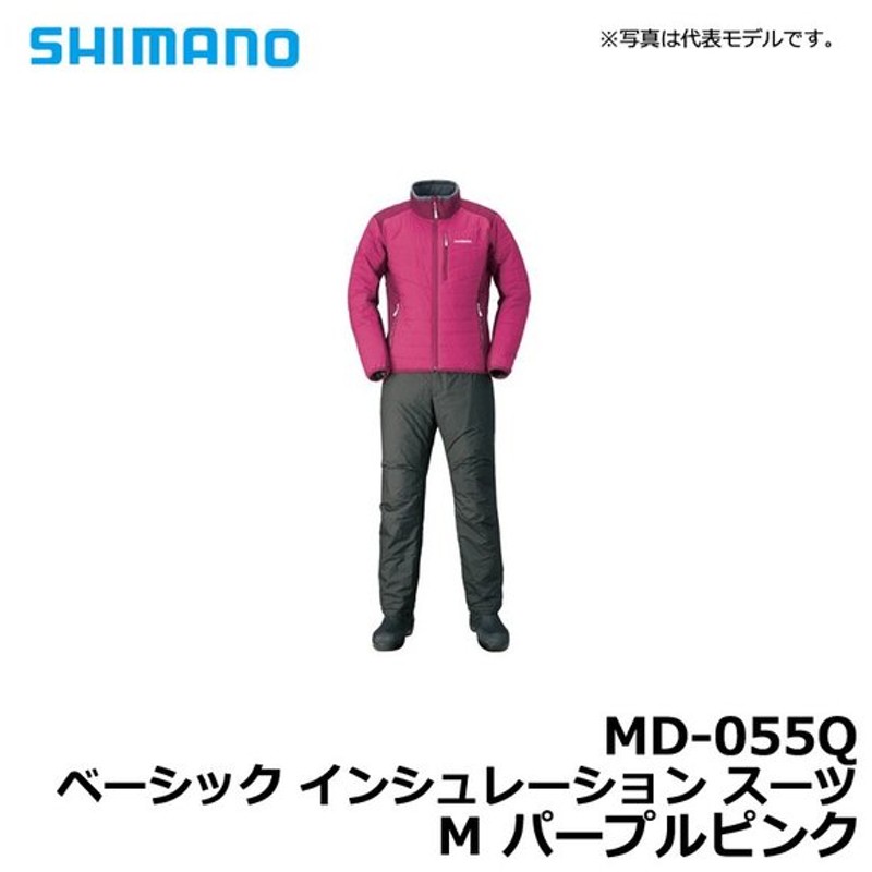 シマノMD−０５５Ｔ インシュレーションスーツ ＸＬ ロックブラック 2021公式店舗