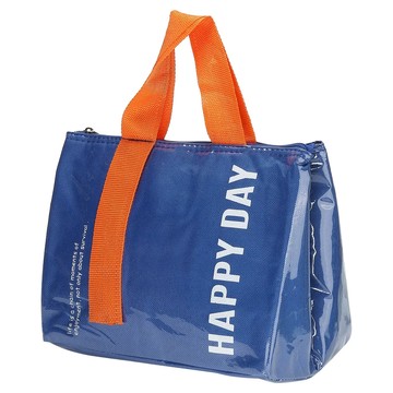 多巴胺時尚加厚防水保溫便當袋-藏青色  底部26 x 高20 x 側厚15cm  1個