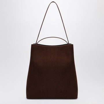 Cacao colored suede bag