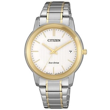 CITIZEN星辰 FE6016-88A 簡約光動能氣質腕錶  金+銀 33mm｜樂天領券現折★全館特惠中★指定刷卡回饋10%