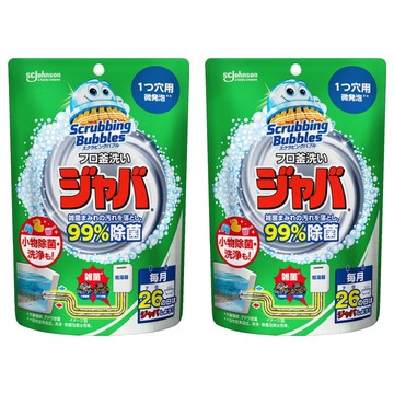 SC Johnson 莊臣 Scrubbing Bubbles 浴缸清潔粉末  2包  160g