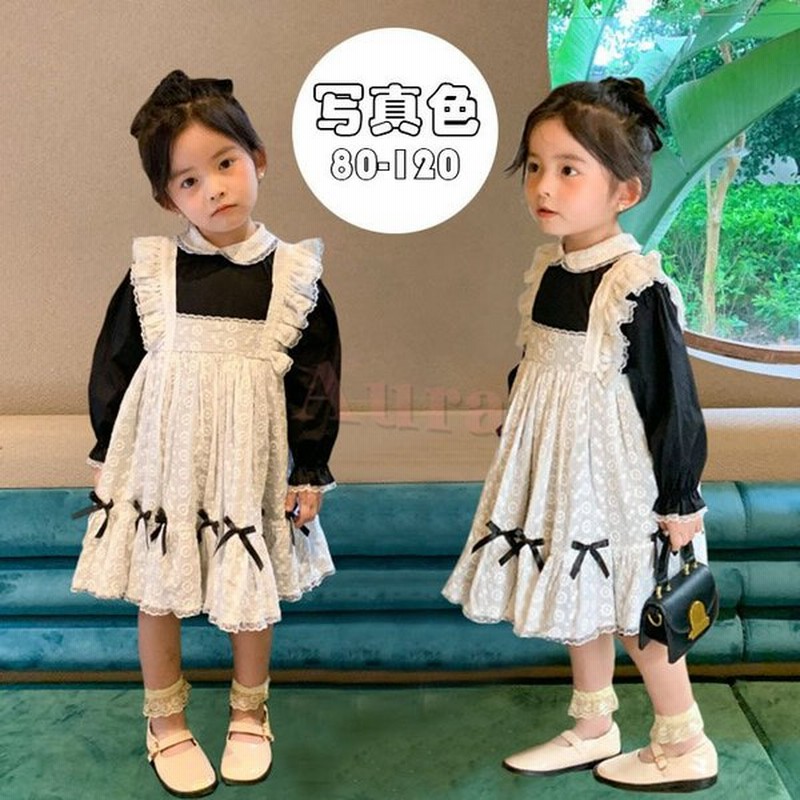 子供服 ワンピース キッズ 女の子 春秋 長袖 綿麻 切り替え 子供ドレス おしゃれ dress 韓国子ども服 ベビー服 カジュアル 女児 姫様 可愛い  普段着 通学着 nNRmoNkQFu, 子ども服、シューズ - junoimportadora.com.br